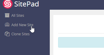 Criando Novo Site - SitePad - Directadmin